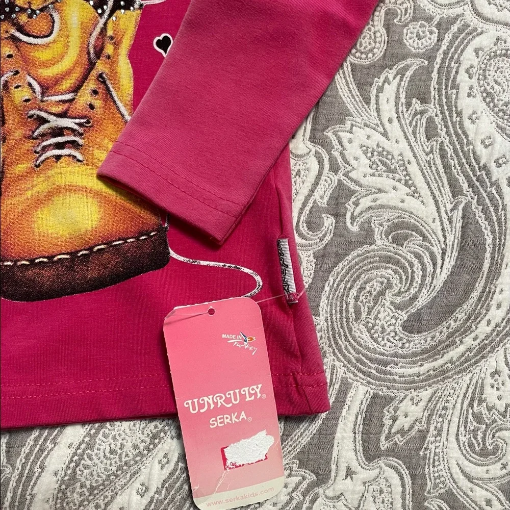 Made in turkey girls turtleneck sweater nwt - Picture 6 of 9